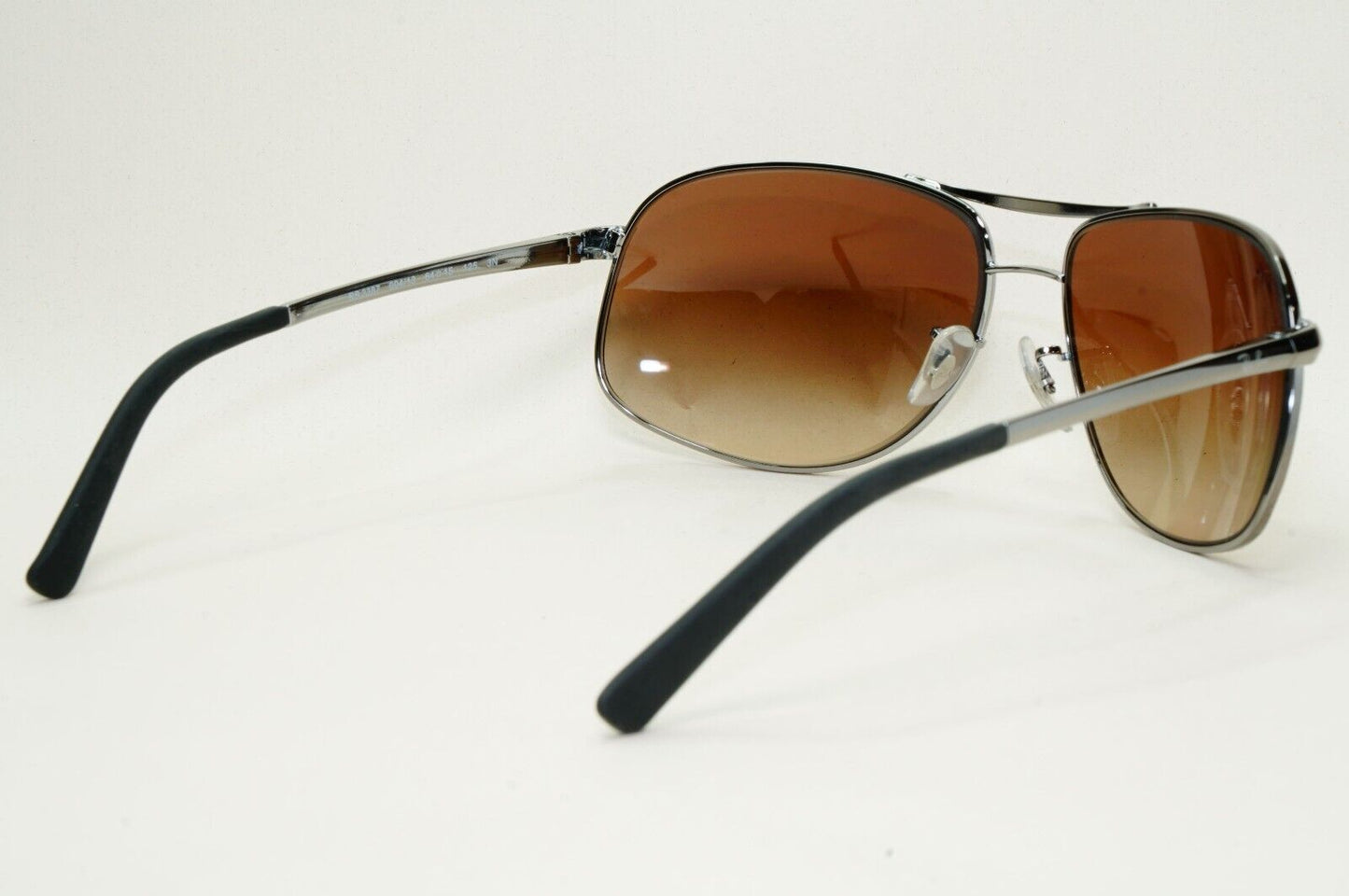 Ray-Ban Sunglasses 2013 Vintage Gunmetal Brown Wrap Pilot RB 3387 004/13 64mm