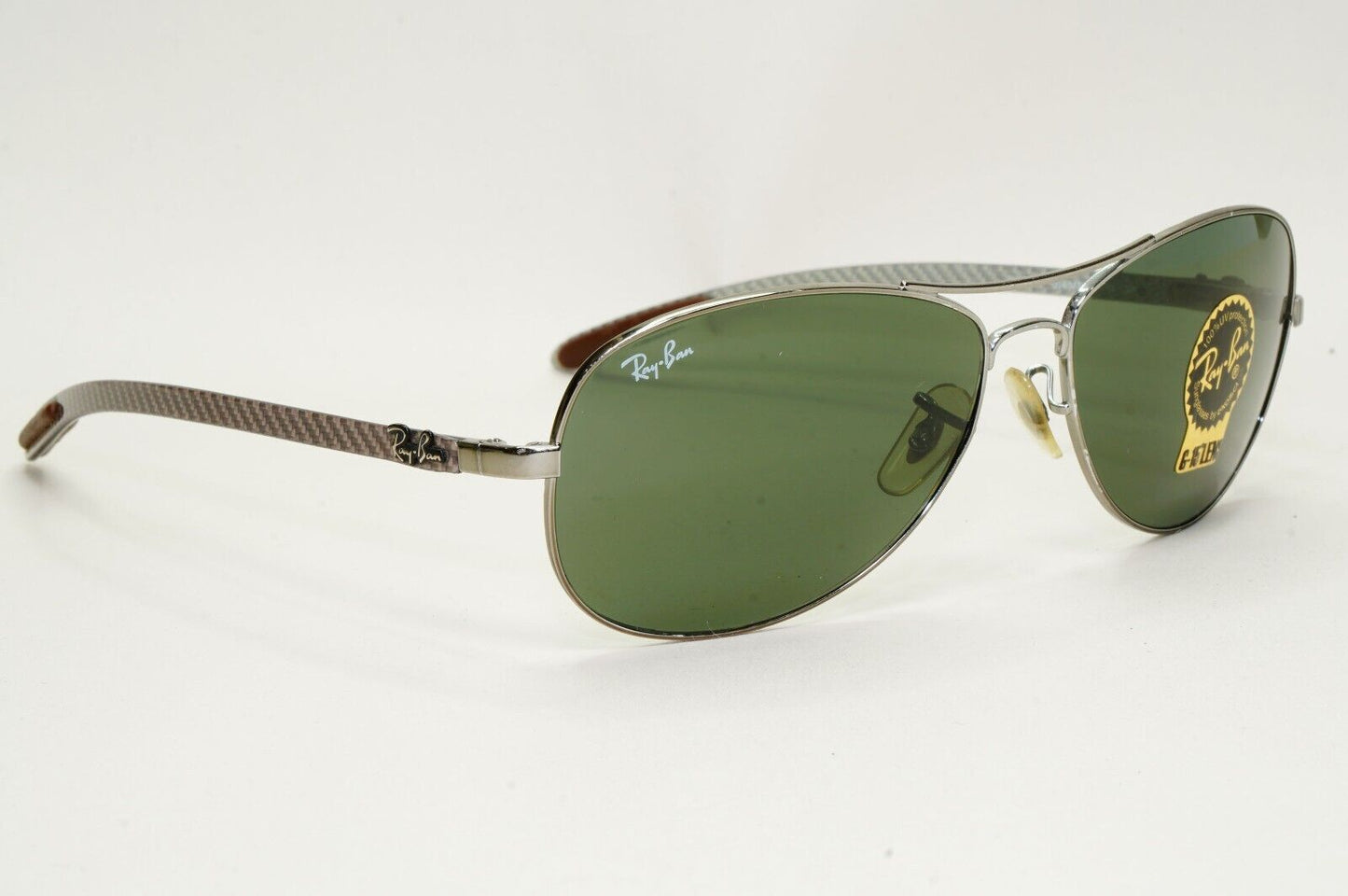 Ray-Ban Sunglasses 2013 Carbon Fibre Tech Gunmetal Cockpit RB 8301 004/M7 260724