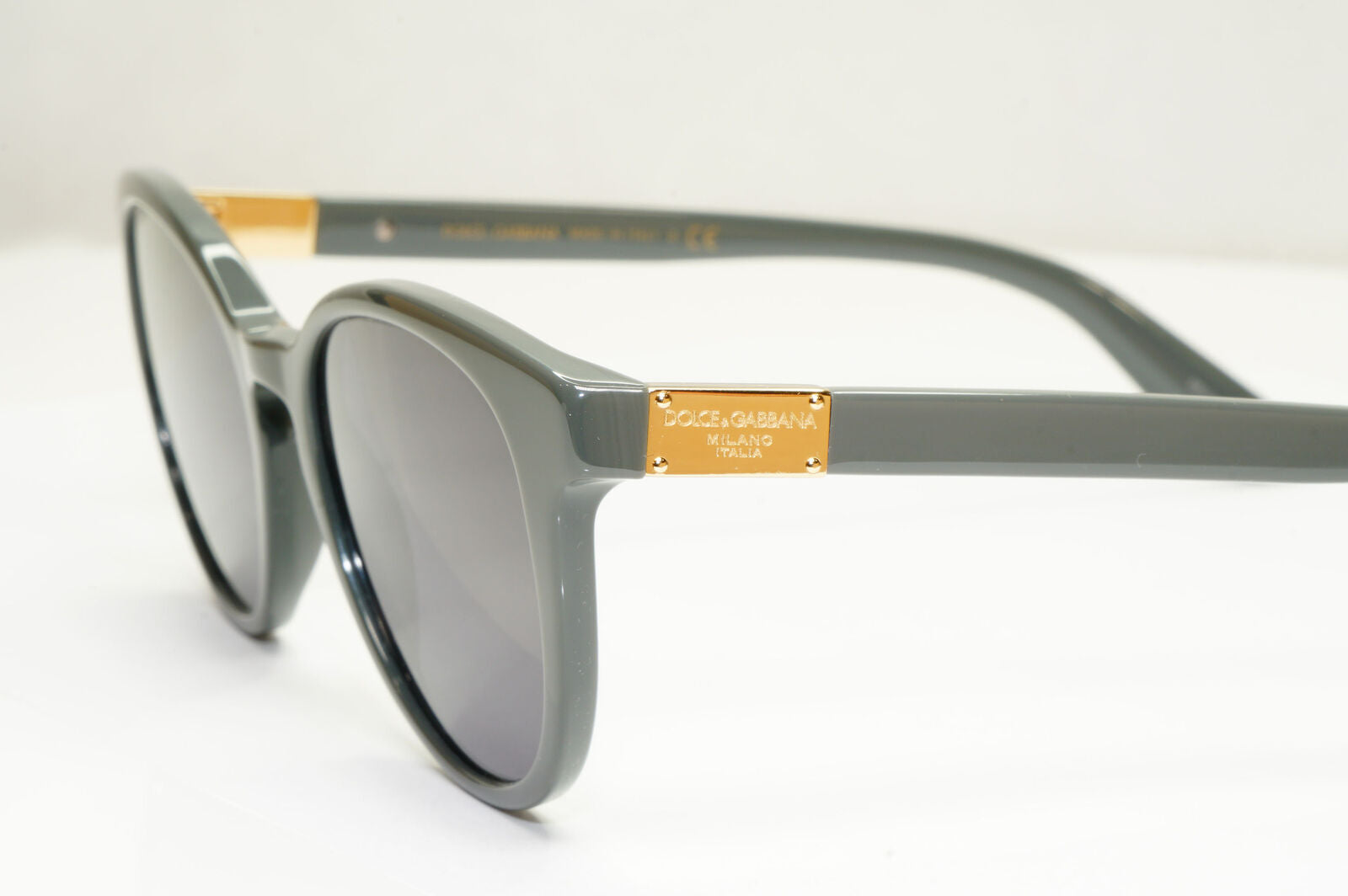 Dolce & Gabbana Sunglasses Grey Gold Square DG 3268 3090 250123