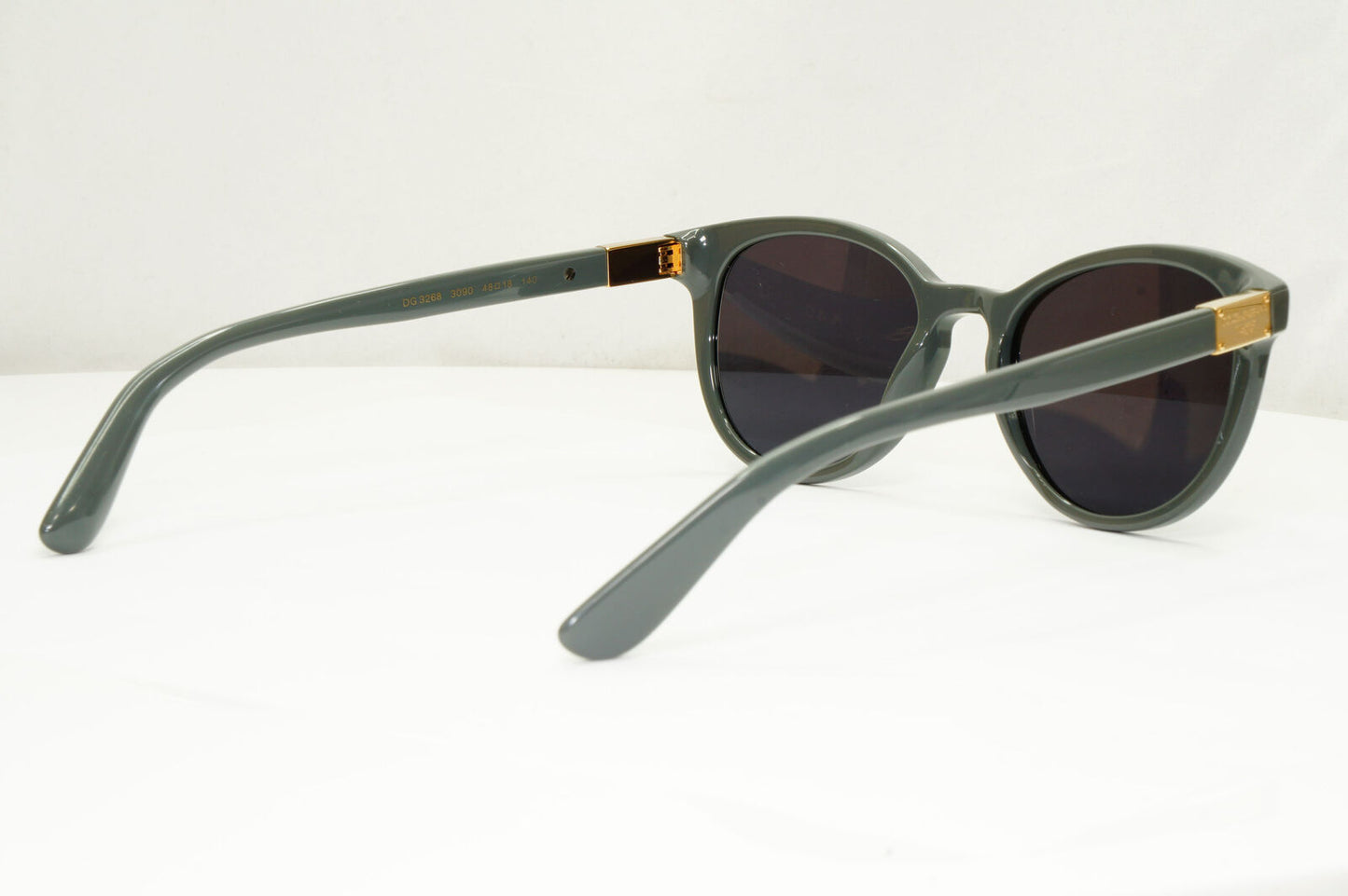 Dolce & Gabbana Sunglasses Grey Gold Square DG 3268 3090 250123