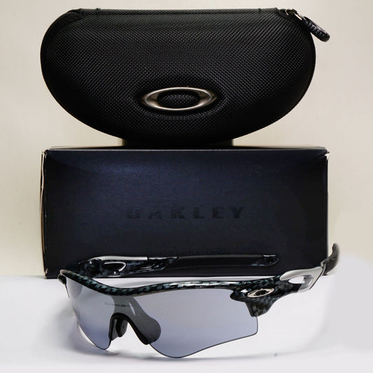 Oakley Sunglasses RadarLock Path A Carbon Fiber Slate Iridium Mirror OO 9206 11