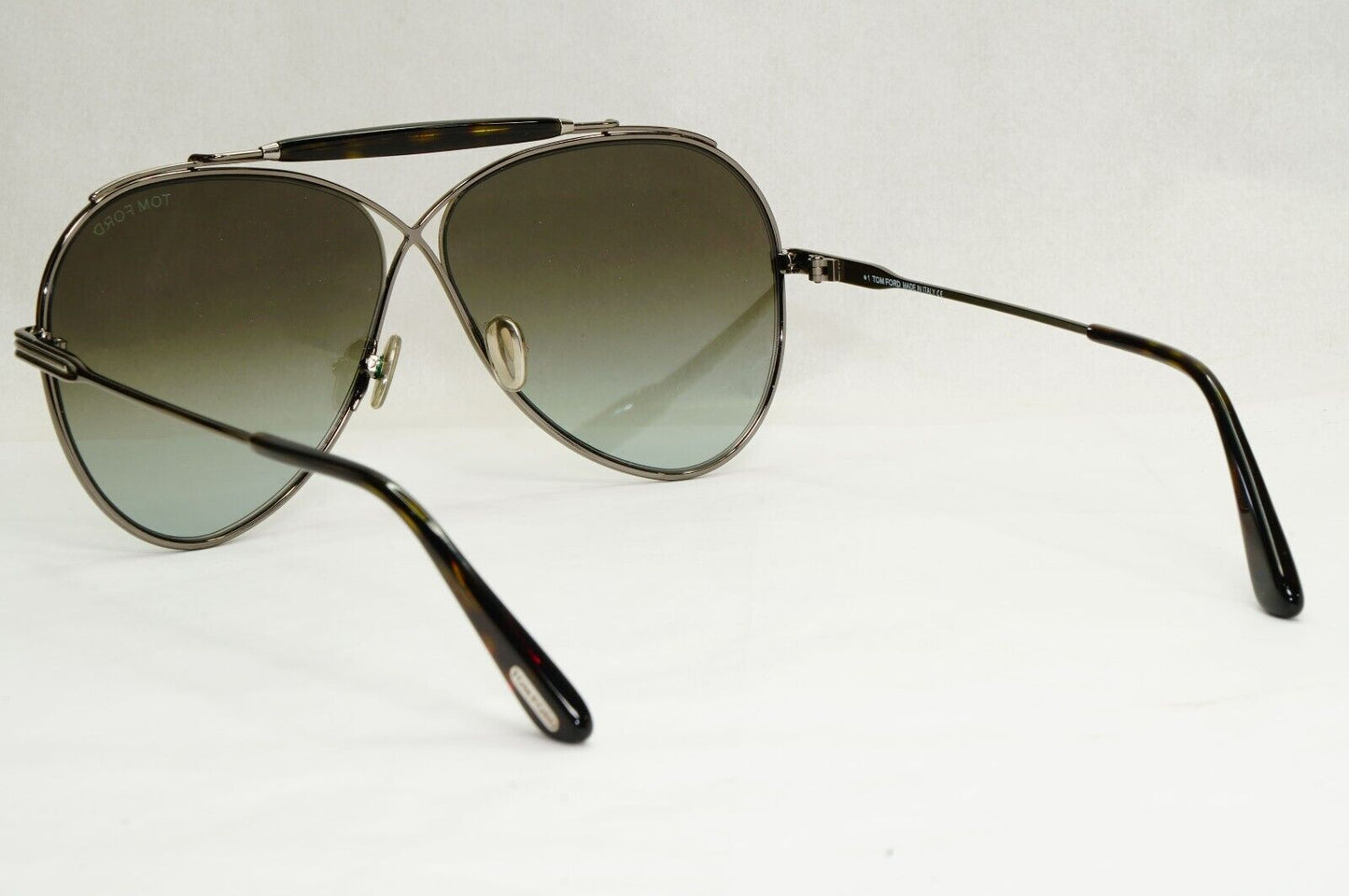 Tom Ford Sunglasses Holden Pilot Gunmetal Grey Gradient FT0818 TF 818 08G 60mm