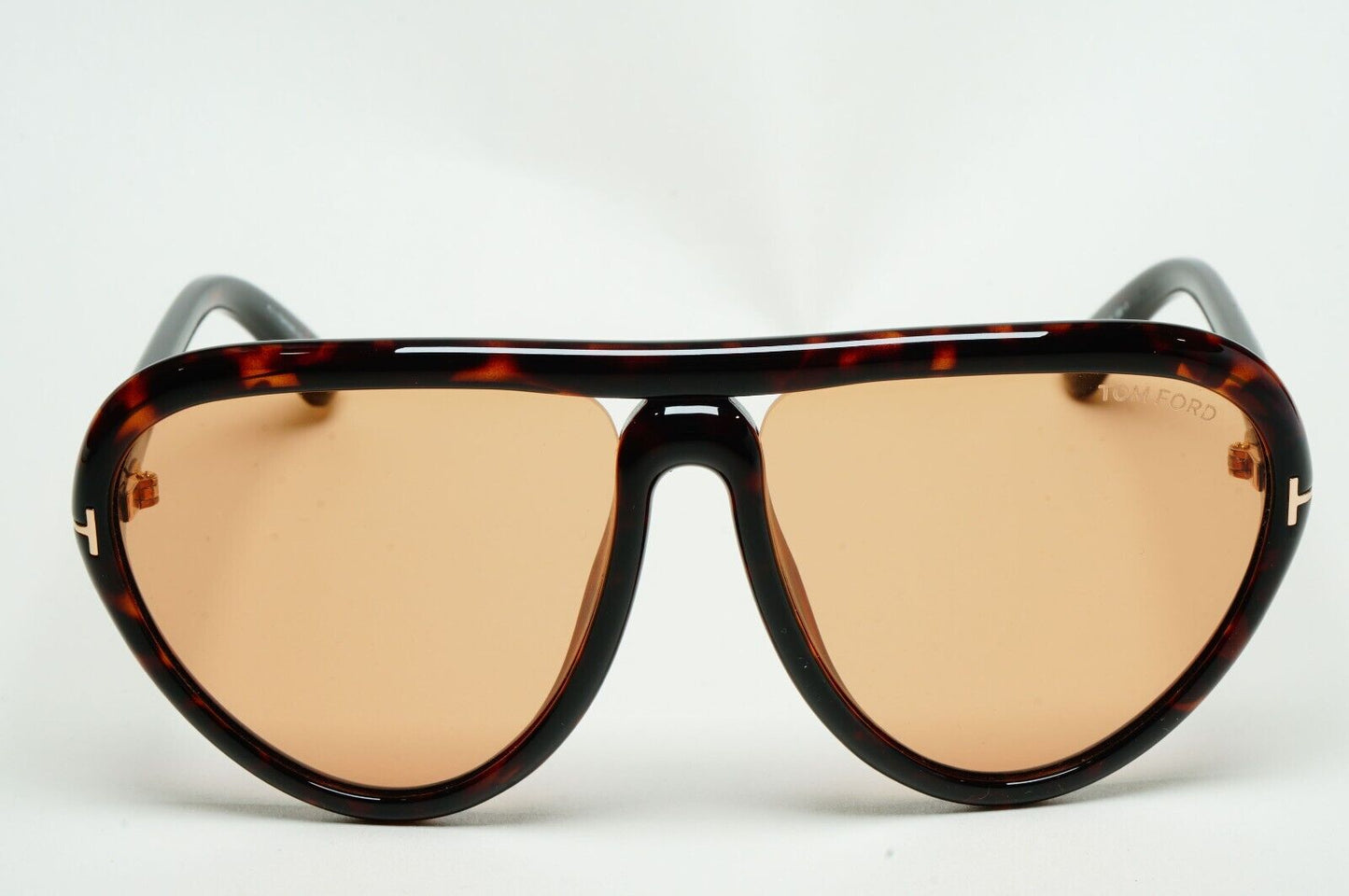 Tom Ford Sunglasses Arizona Brown Tortoise Teardrop Unisex FT0769 TF 769 52E