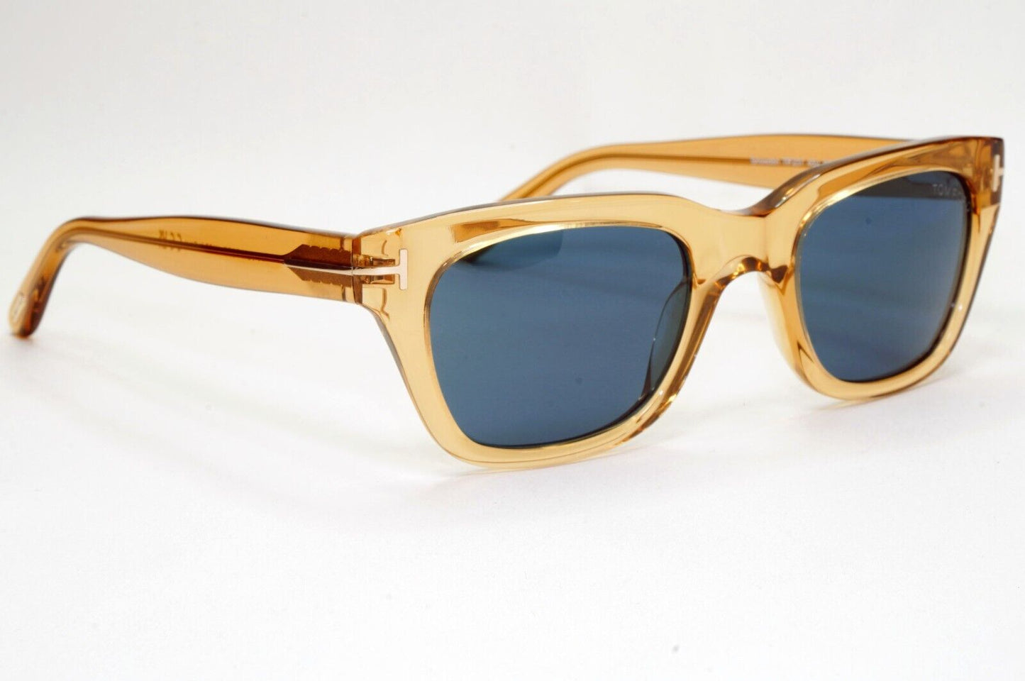 Tom Ford Sunglasses Snowdon Transparent Honey Brown Blue James Bond TF 237 45V