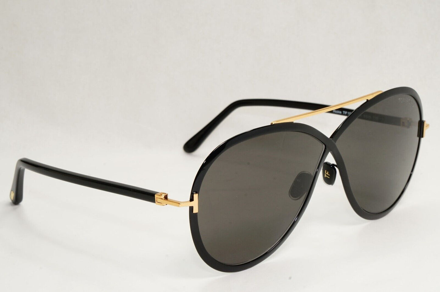 Tom Ford Sunglasses Rickie Black Gold Grey Pilot Unisex FT1007 TF 1007 01A 65mm