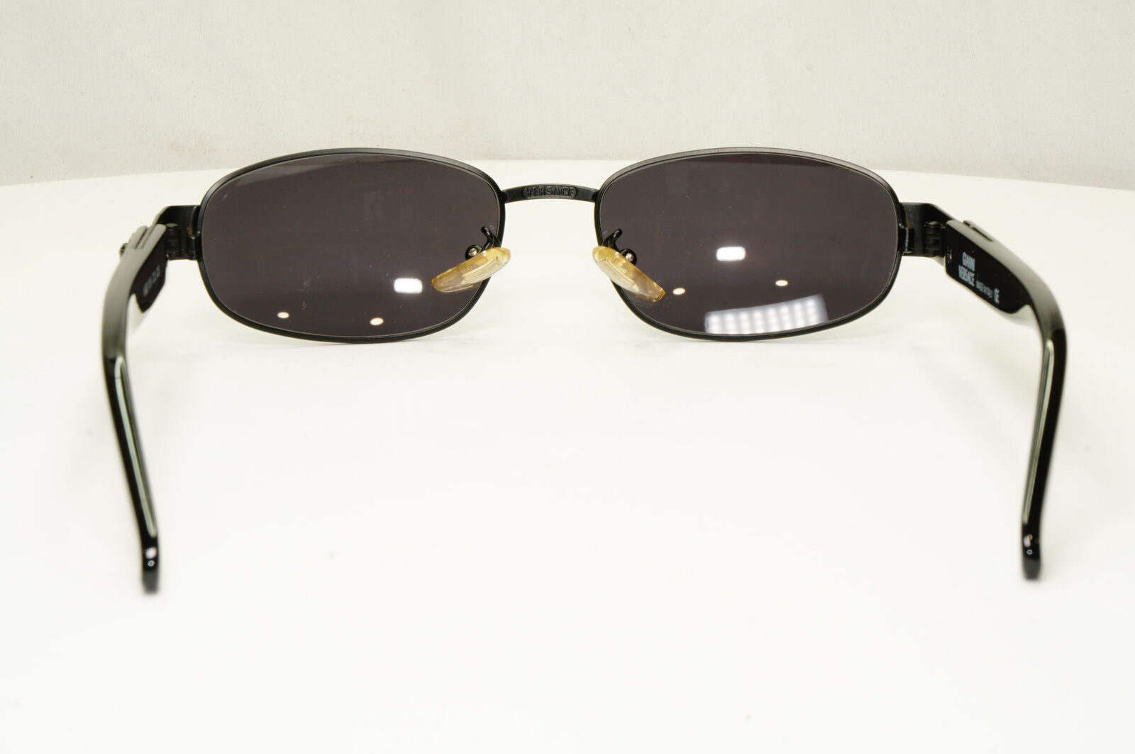 Gianni Versace 1996 Vintage Mens Metal Black Medusa Sunglasses MOD X19 COL 028