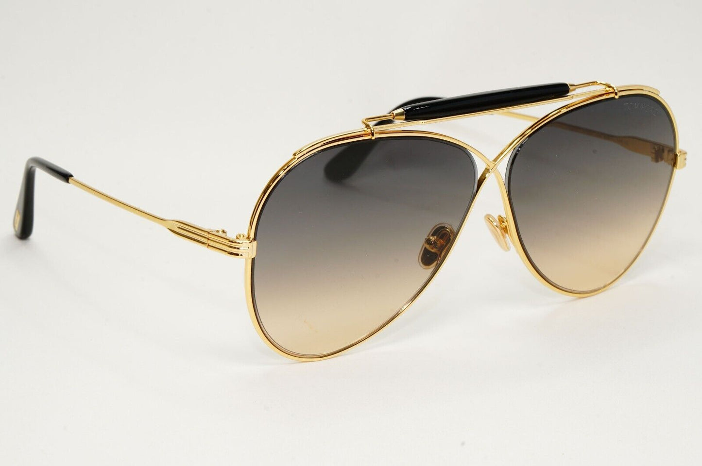 Tom Ford Sunglasses Holden Gold Pilot Grey Gradient Unisex FT0818 TF 818 30B [a]