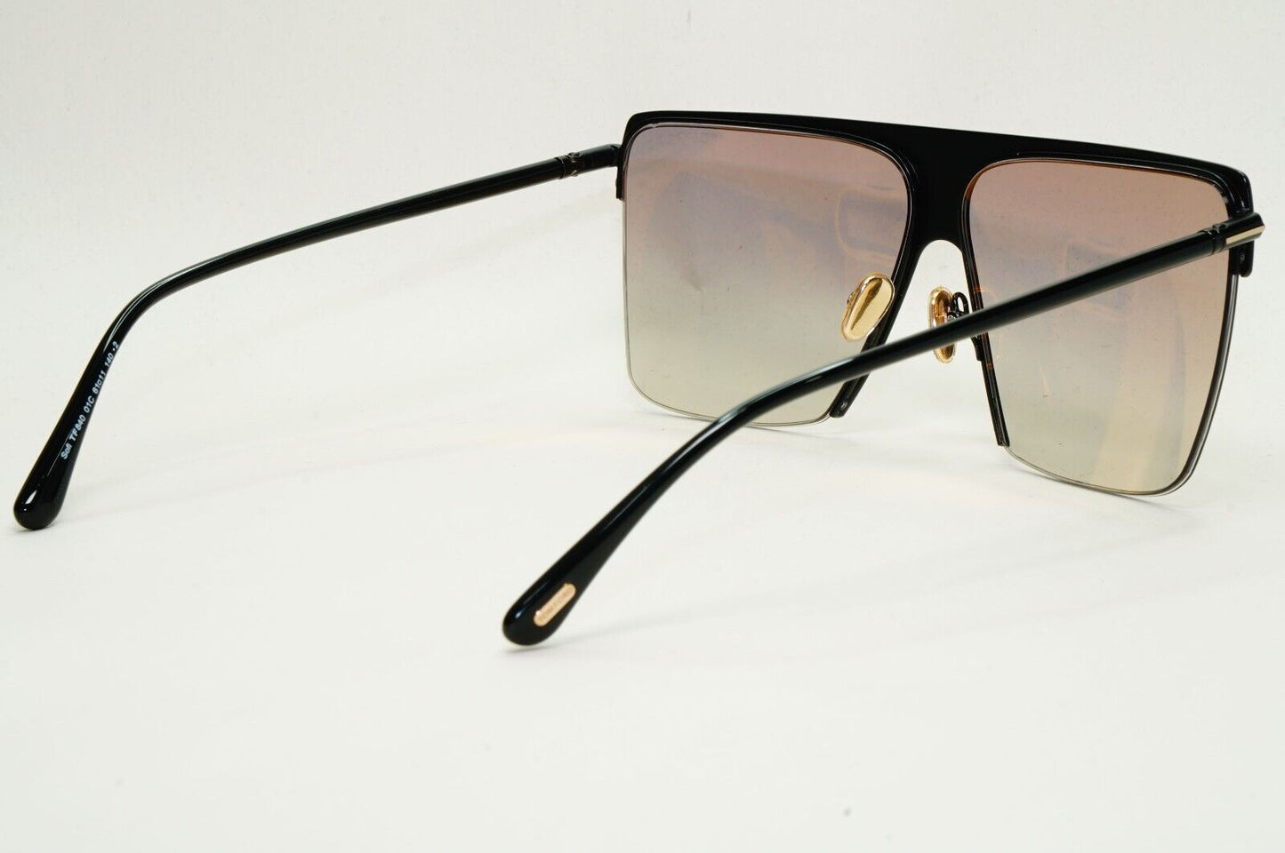 Tom Ford Sunglasses Sofi Black Grey Gradient Square FT0840 TF 840 01C 61mm