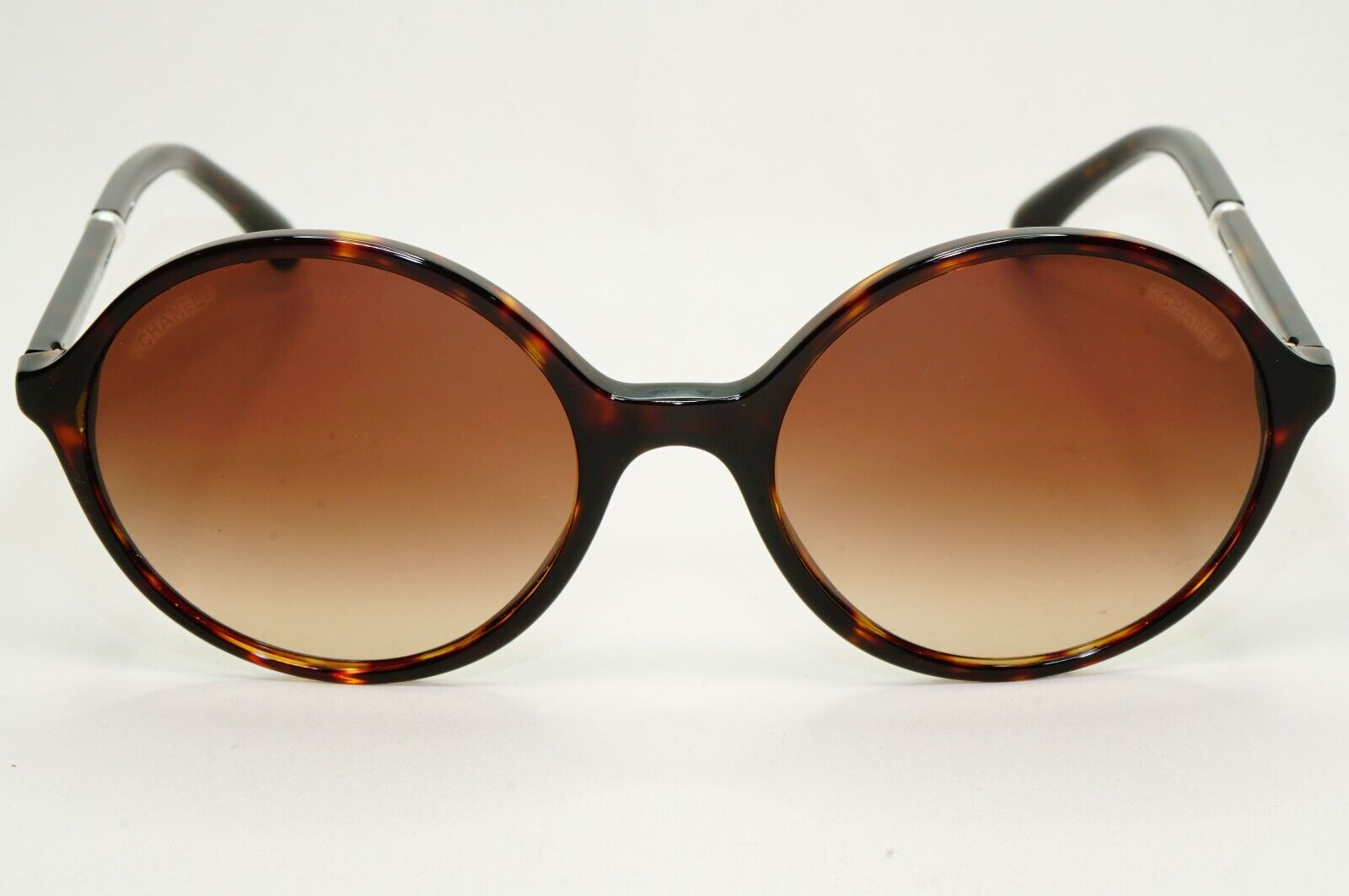 Chanel Sunglasses Pearl Brown Tortoiseshell Gradient Round 5391-H c.714/S5