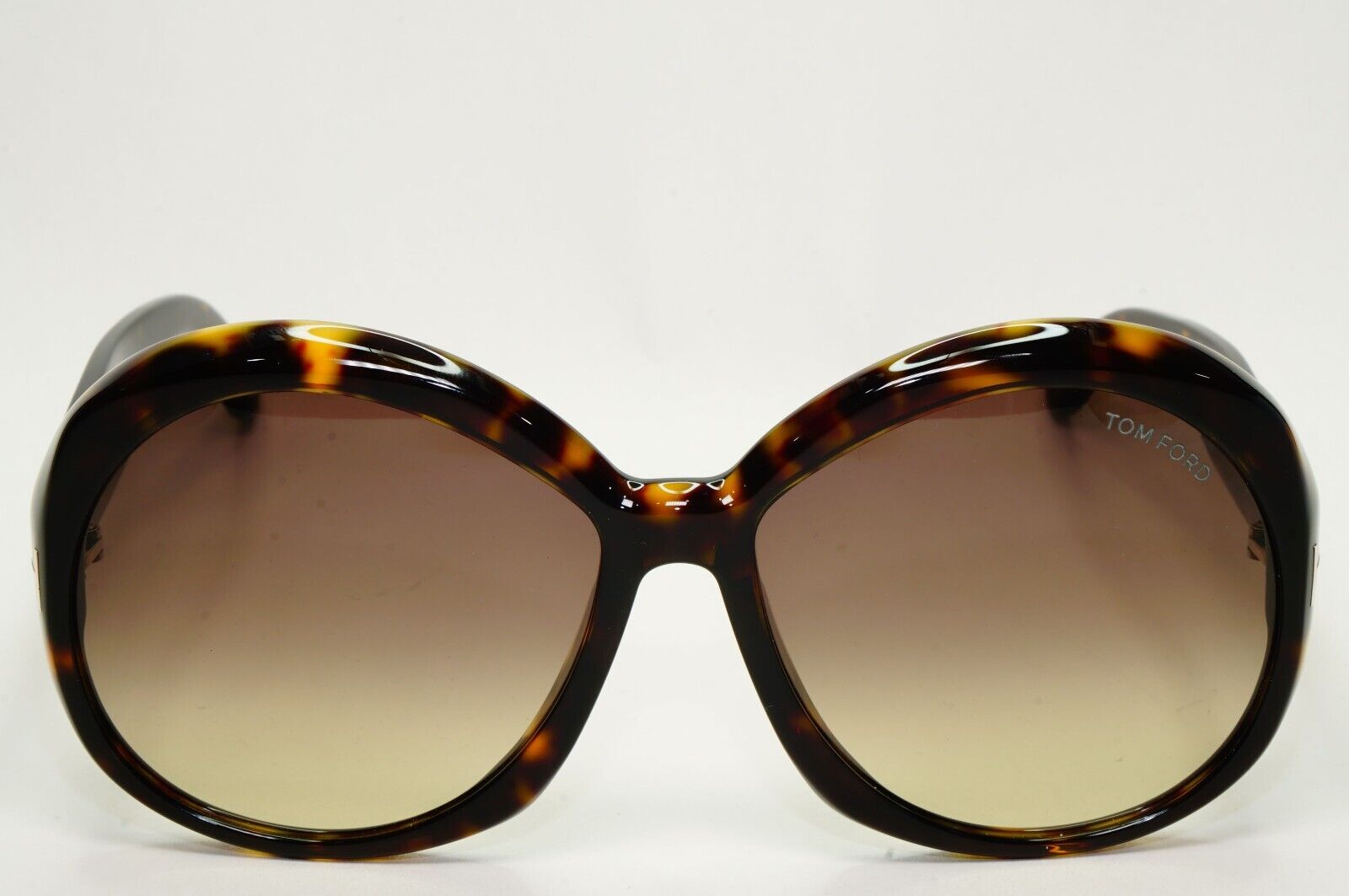 Tom Ford Sunglasses Annabelle Brown Tortoise Oversized Large TF1010 TF 1010 52B