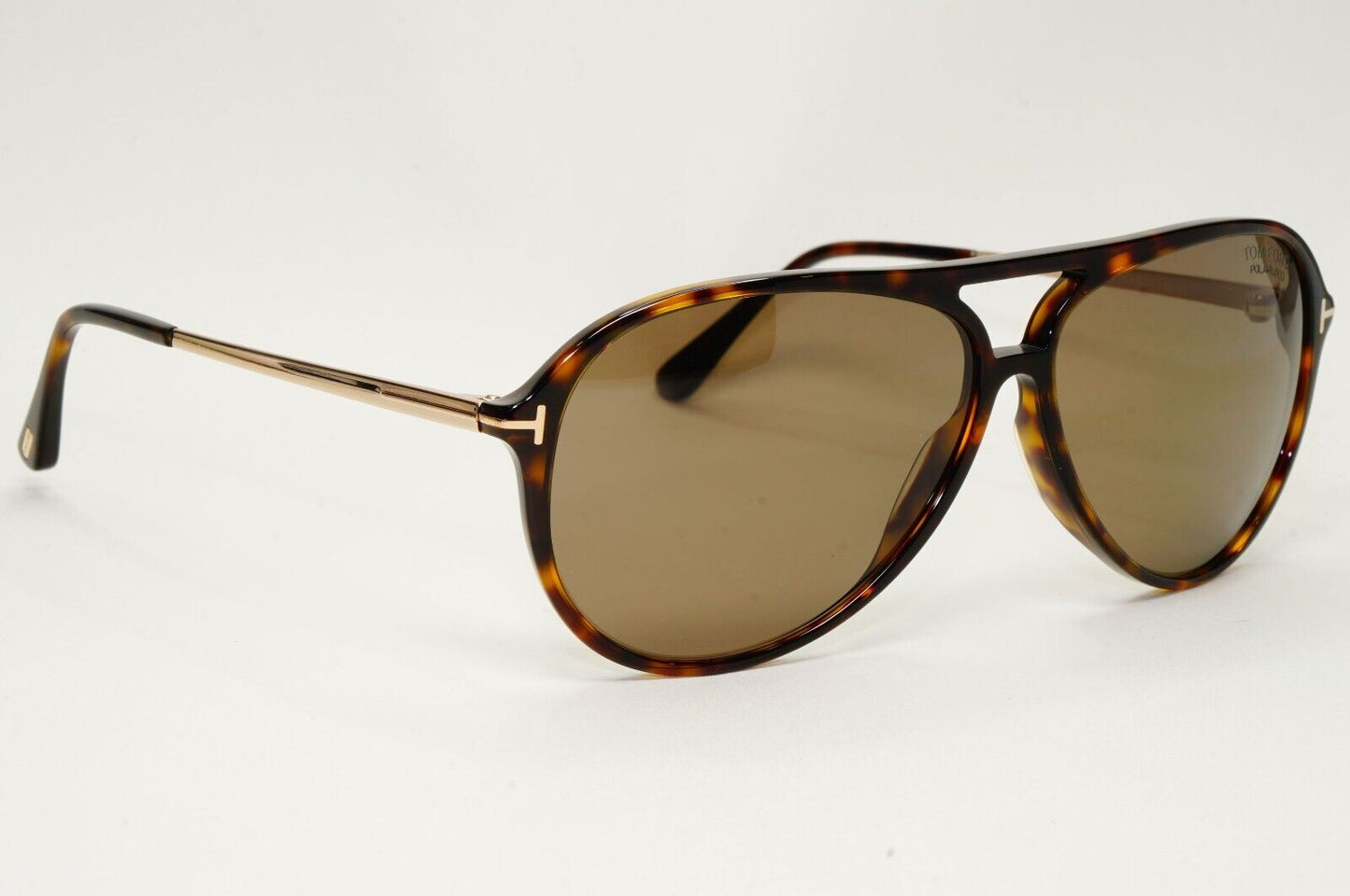 Tom Ford Sunglasses Samson Polarized Brown Gold Tortoiseshell FT0909 TF 909 52H