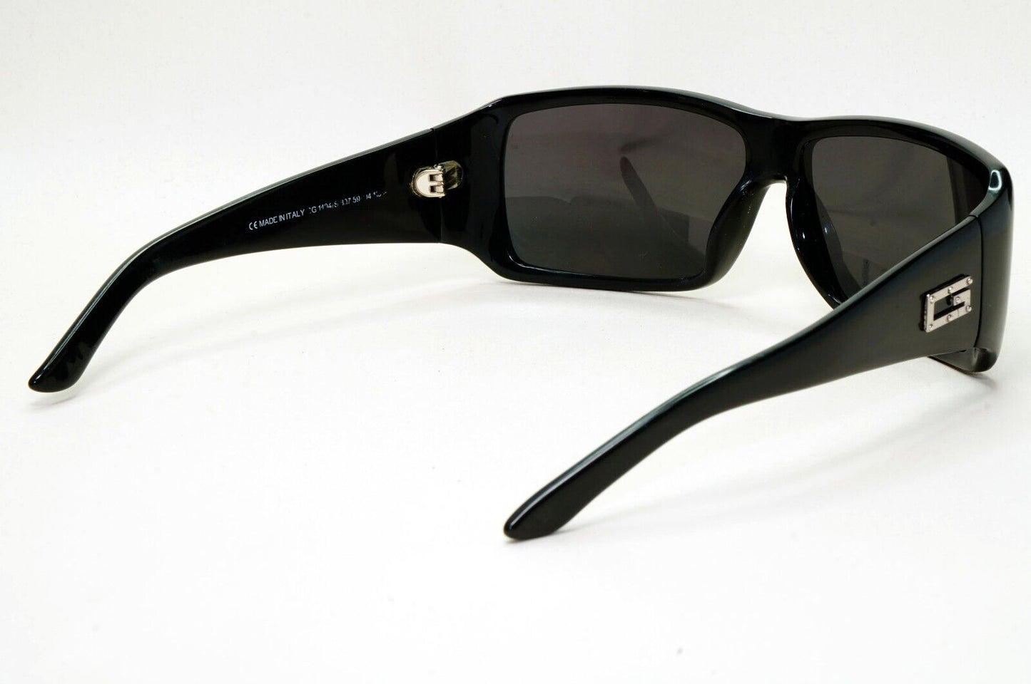 Gucci Sunglasses 1997 Vintage Black Wrap Retro Unisex GG 1494/S 807 59mm 230924