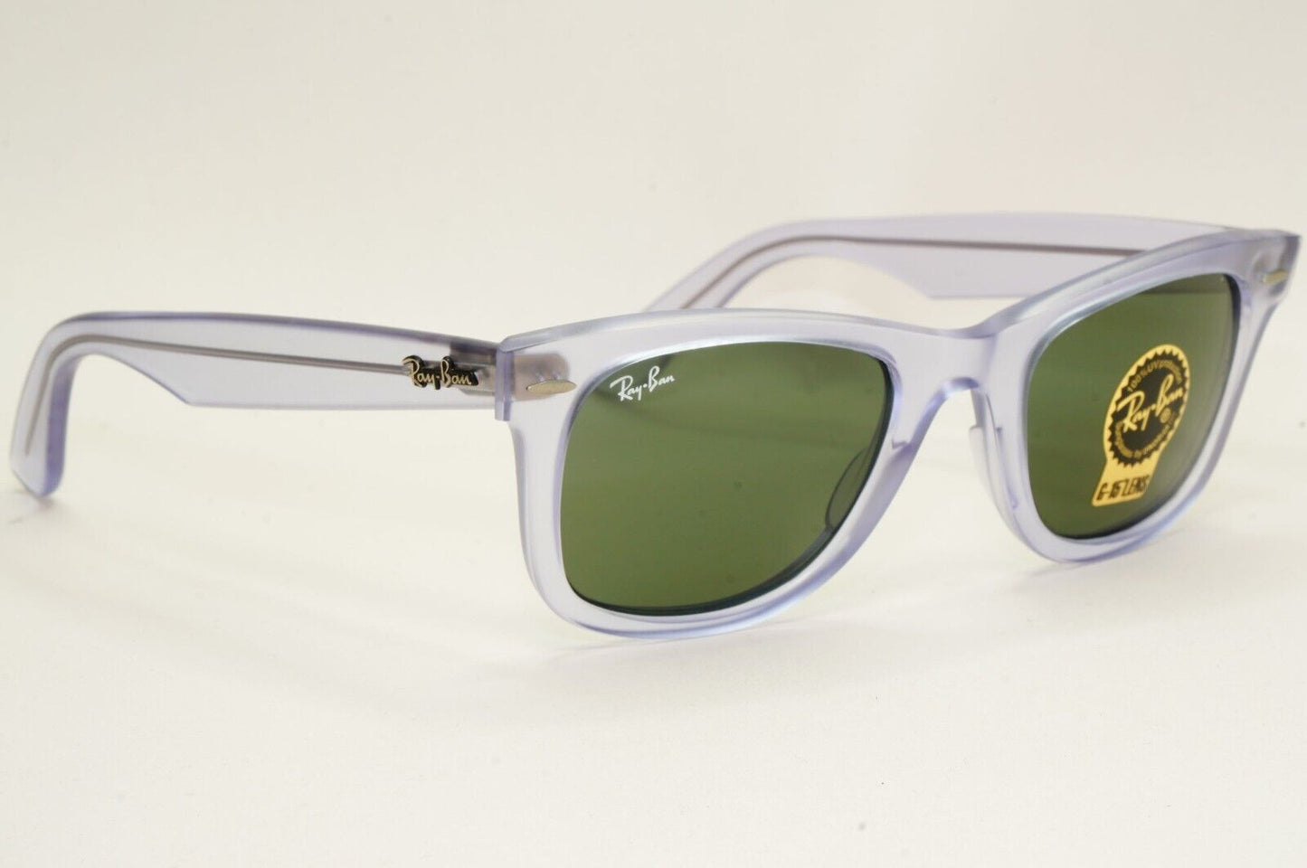 Ray-Ban Sunglasses Wayfarer Ice Pop Lilac Violet Green RB 2140 6060/3F 260724