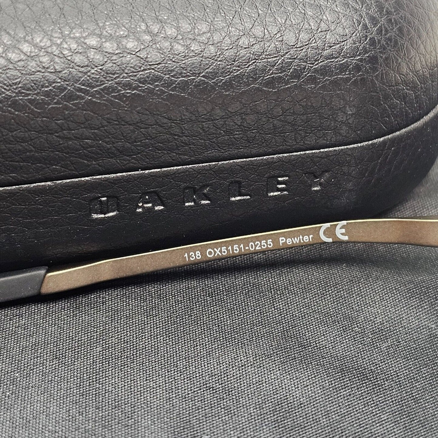 Oakley Sunglasses Monohull Pewter Bronze Black Metal OX 5151 02 55mm