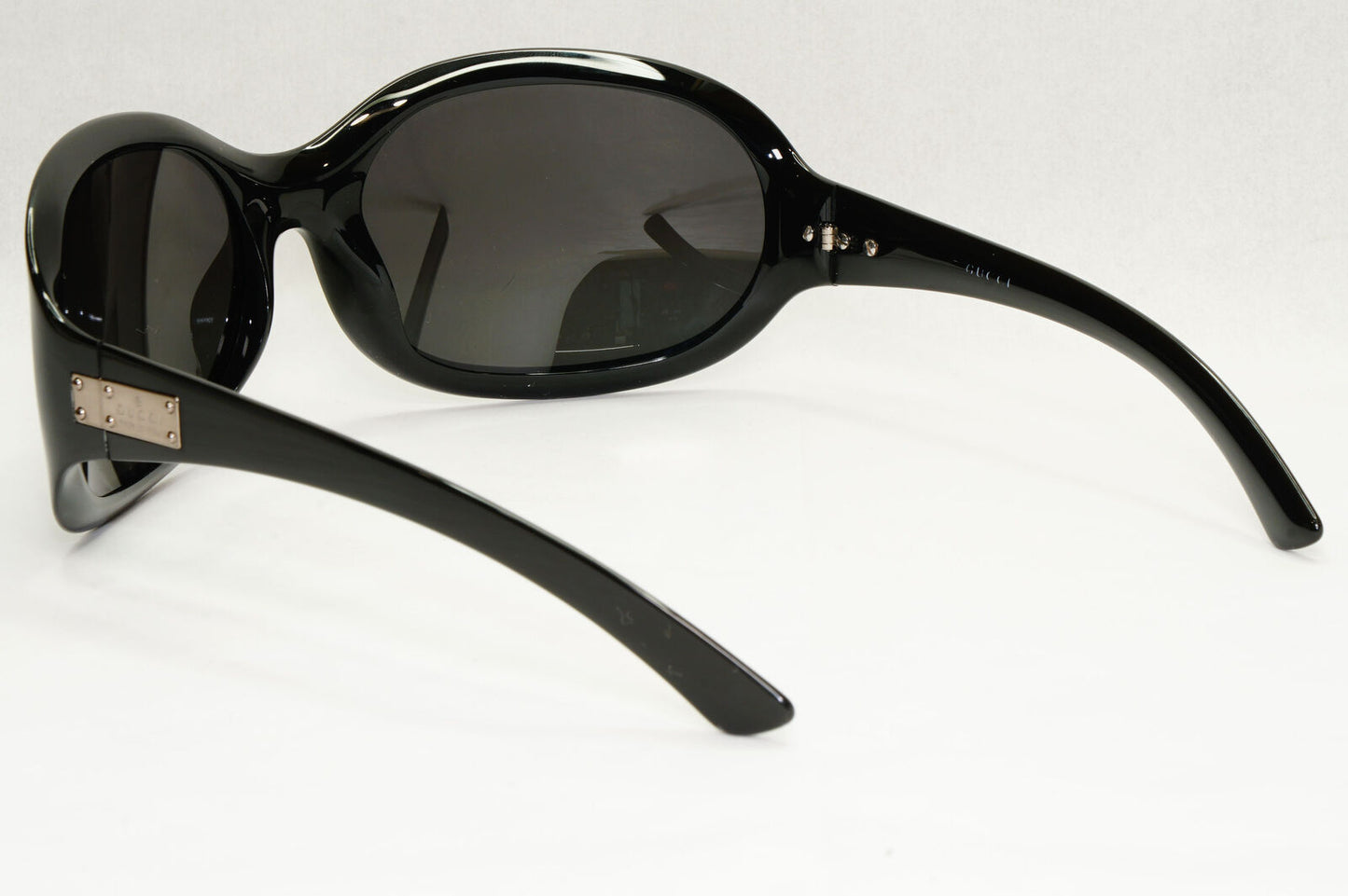 Gucci Sunglasses 1996 Vintage Black Large Wrap Square GG 1480/S 584 151223