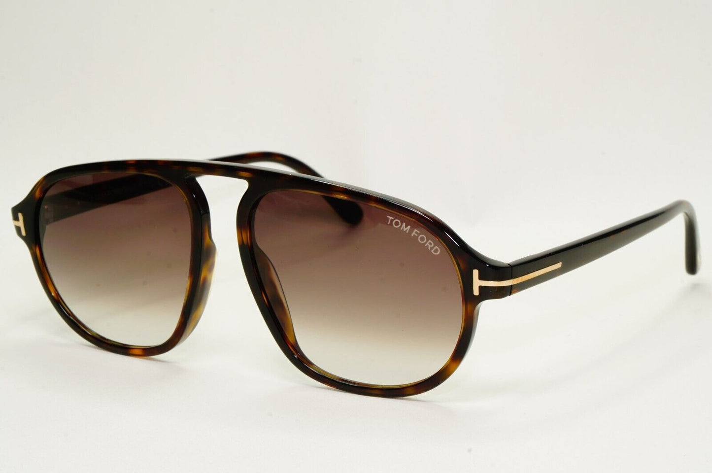 Tom Ford Sunglasses Harrison Tortoise Brown Gradient Pilot FT0755 TF 755 52K