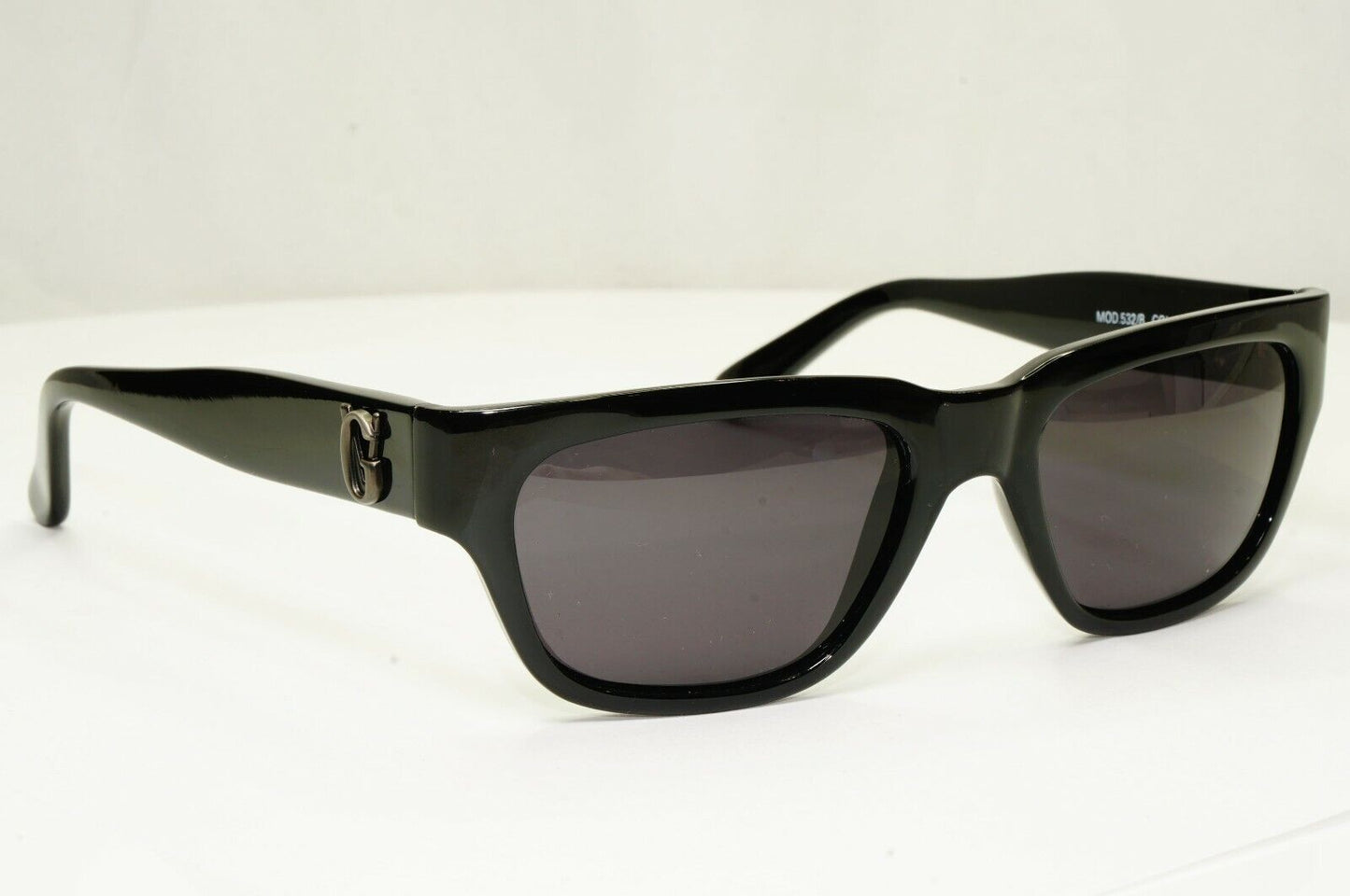 Gianni Versace 1996 Mens Vintage Black Square Sunglasses GV MOD 532/B COL 852