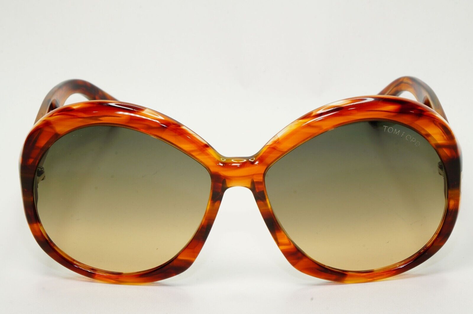 Tom Ford Sunglasses Annabelle Brown Tortoise Oversized Large FT1010 TF 1010 55B