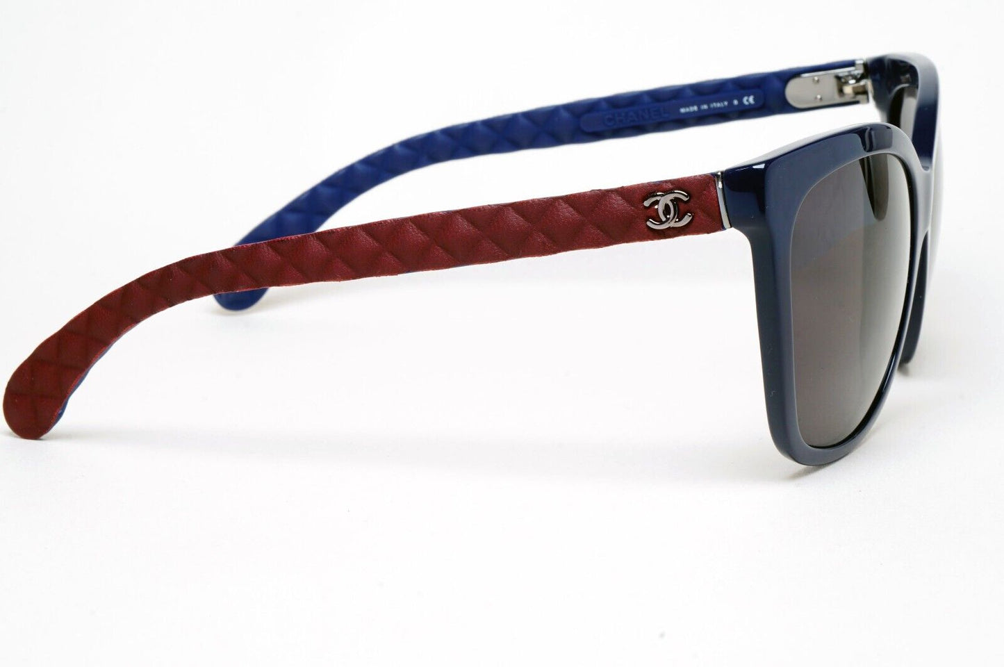 Chanel Sunglasses Black Dark Blue Burgundy Bordo Quilted 5288-Q c.1021/S2 261124