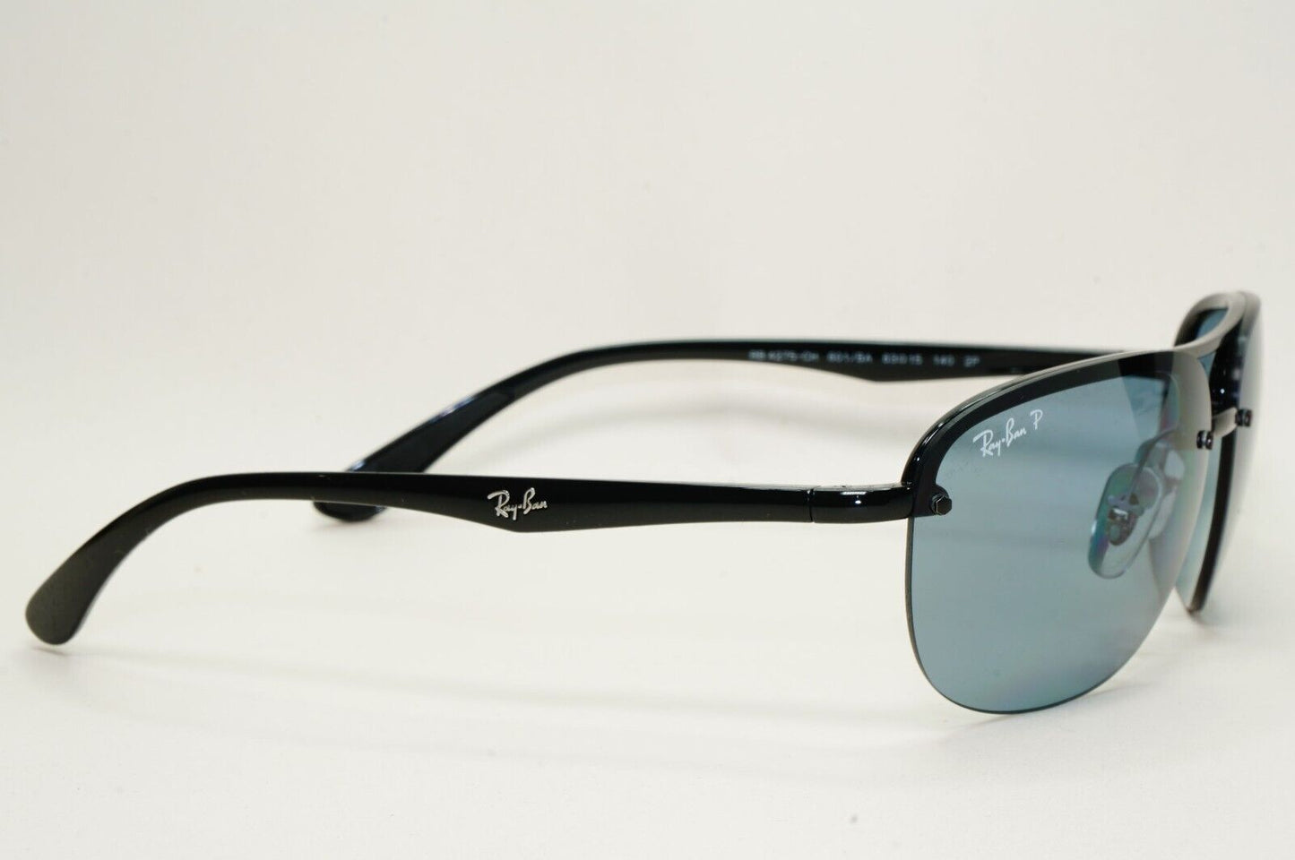 Ray-Ban Sunglasses Chromance Blue Polarised Black Pilot RB 4275-CH 601/BA 63mm