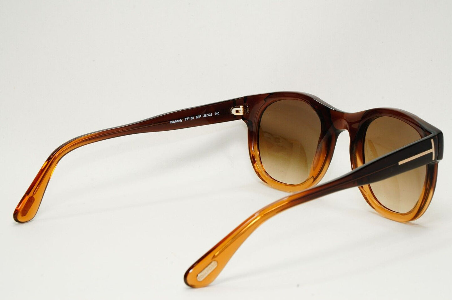 Tom Ford Sunglasses Bachardy Vintage 2009 Brown Honey Gradient TF 153 50F FT0153