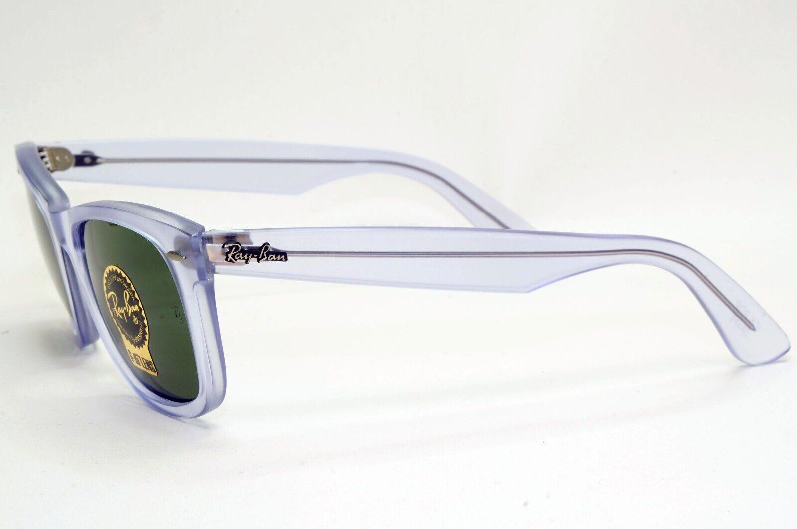 Ray-Ban Sunglasses Wayfarer Ice Pop Lilac Violet Green RB 2140 6060/3F 260724