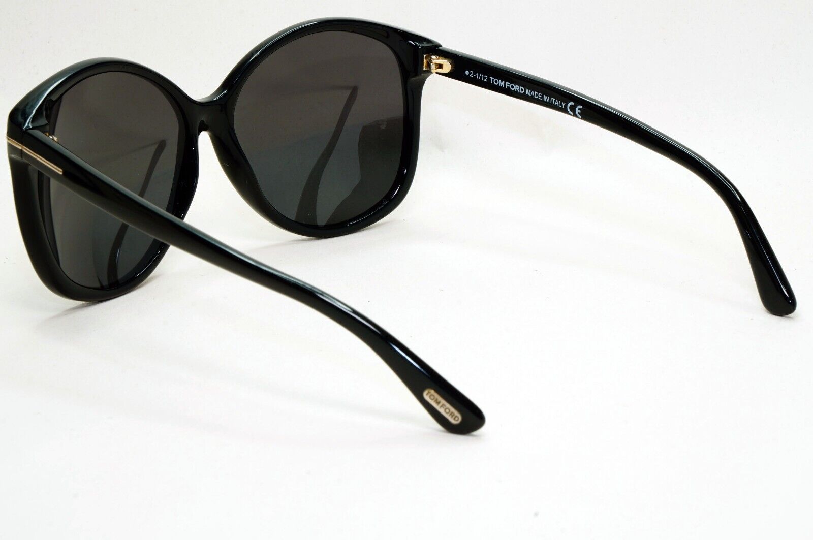 Tom Ford Sunglasses 2012 Vintage Black Gold Square Alicia TF 275 01F 301024