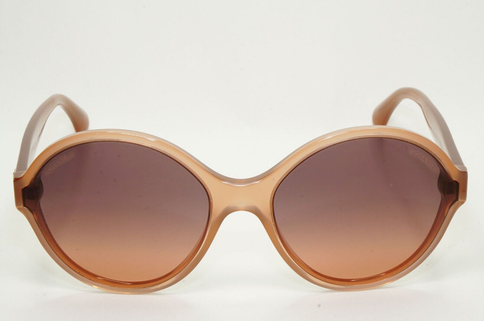 Chanel Sunglasses Brown Gradient Gold Round 5387 c.1623/K0 58mm