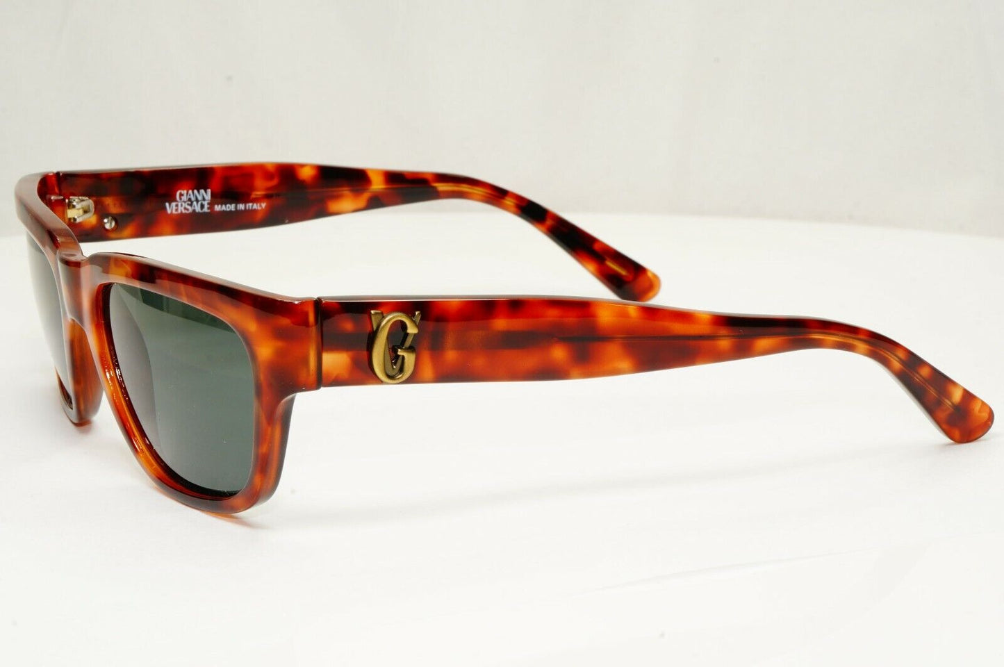 Gianni Versace 1996 Mens Vintage Brown Square Sunglasses GV MOD 532/B COL 806