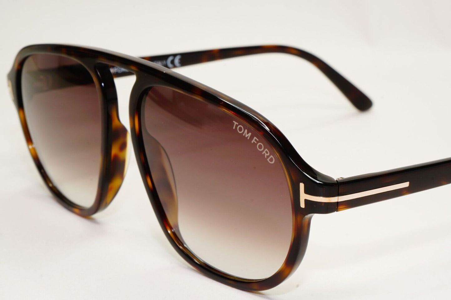 Tom Ford Sunglasses Harrison Tortoise Brown Gradient Pilot FT0755 TF 755 52K