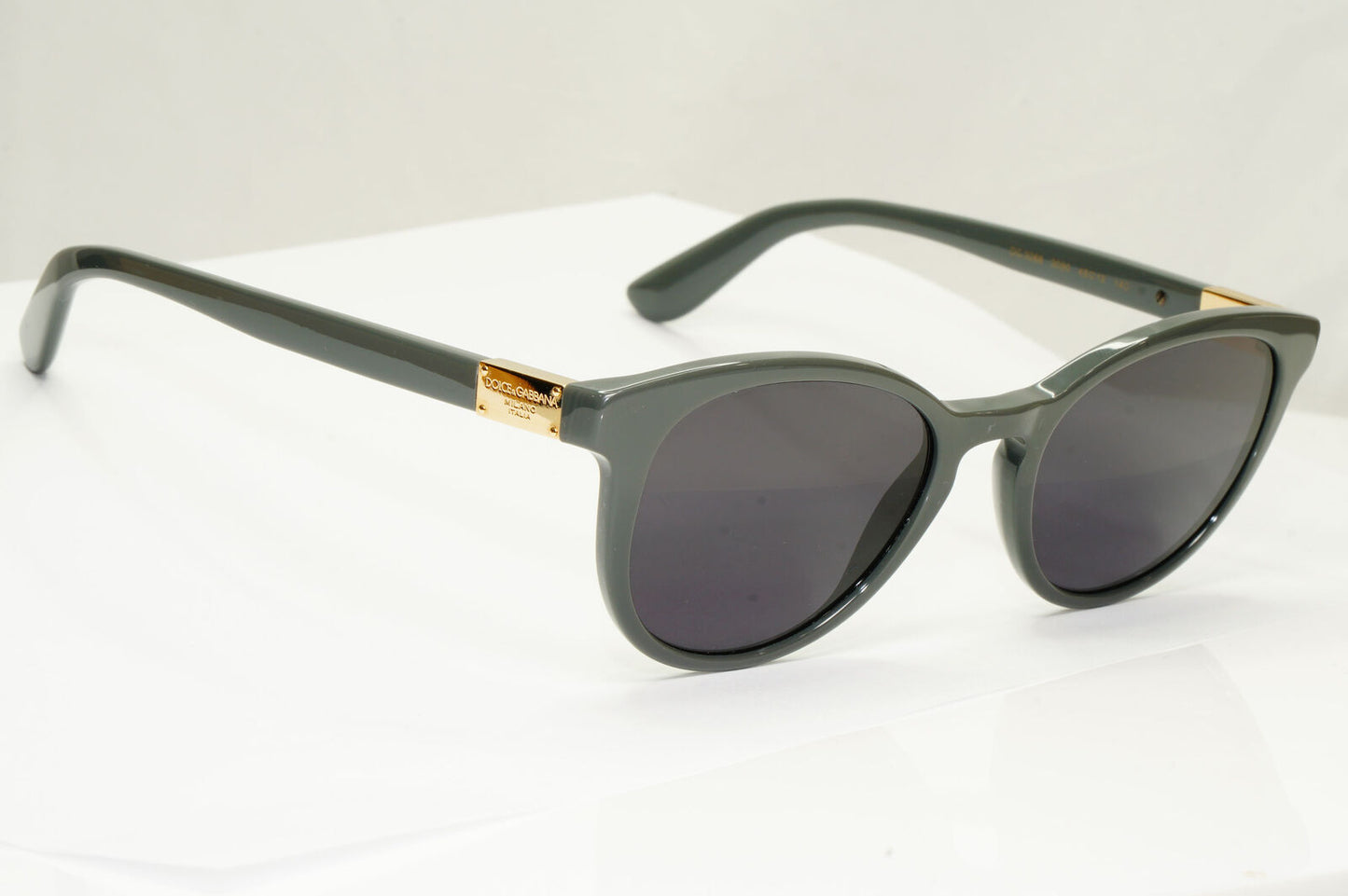 Dolce & Gabbana Sunglasses Grey Gold Square DG 3268 3090 250123