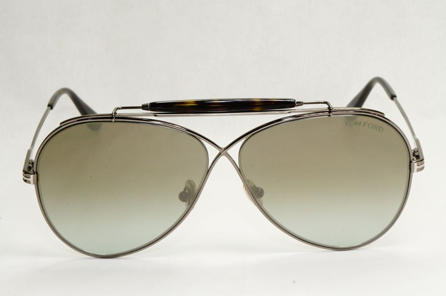 Tom Ford Sunglasses Holden Pilot Gunmetal Grey Gradient FT0818 TF 818 08G 60mm