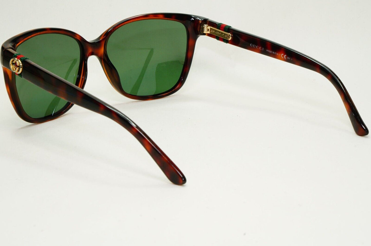 Gucci Sunglasses 2012 Vintage Ribbon Brown Green Red Gold GG 3645/S DWJHA 051124