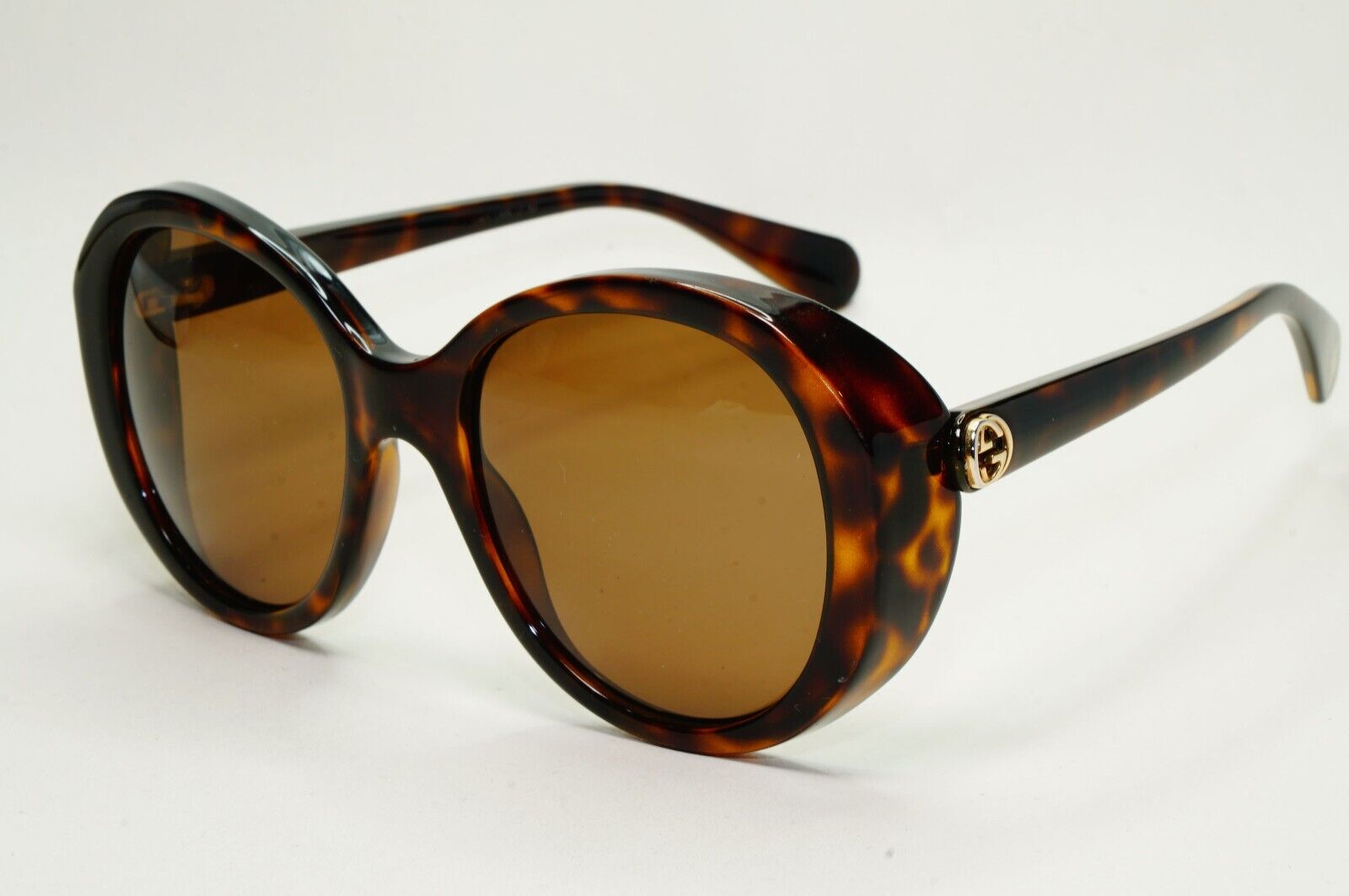 Gucci Sunglasses 2018 Brown Tortoiseshell Square Oversized GG 0368S 002 031124