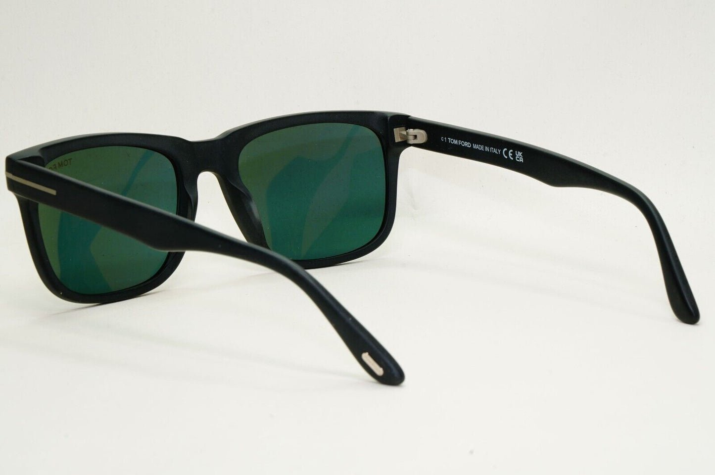 Tom Ford Sunglasses Stephenson Black Matte Green Square FT0775 TF 775 02N 56mm