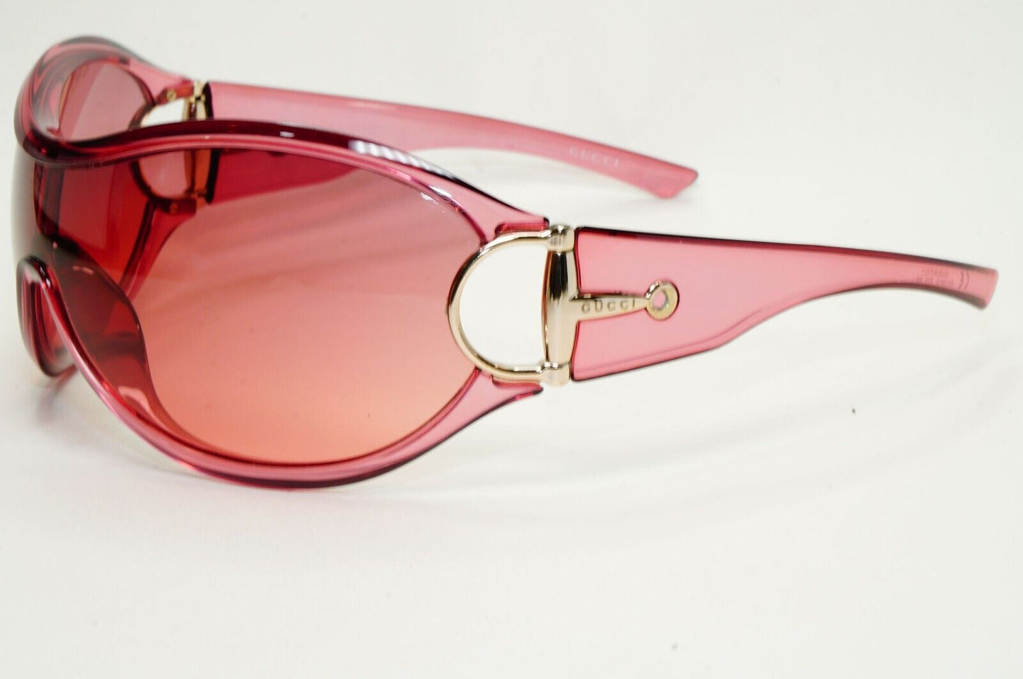 Gucci Sunglasses 2006 Vintage Pink Transparent Horsebit GG 2561/S PT5 291024