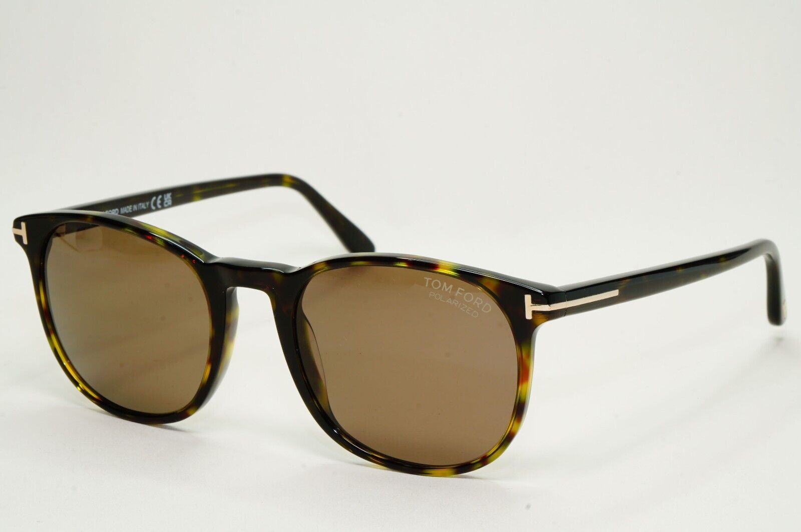 Tom Ford Sunglasses Ansel Polarised Brown Tortoise Square FT0858 TF 858 52H 51mm