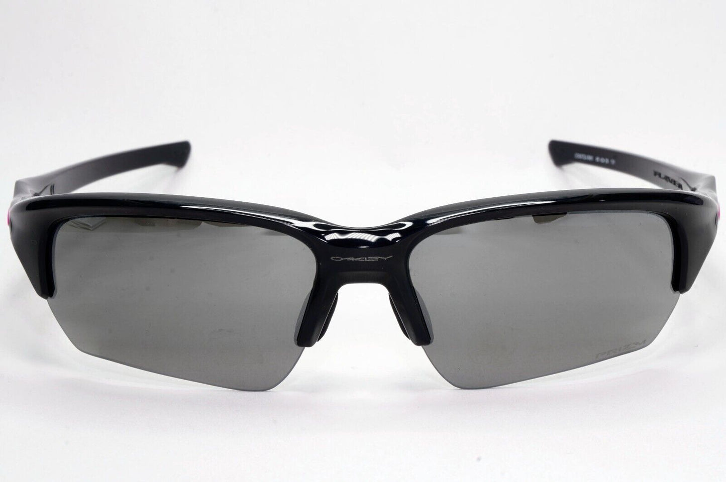 Oakley Sunglasses OO 9372 Black Polished Prizm Black Iridium Flak Beta (A) 09 65