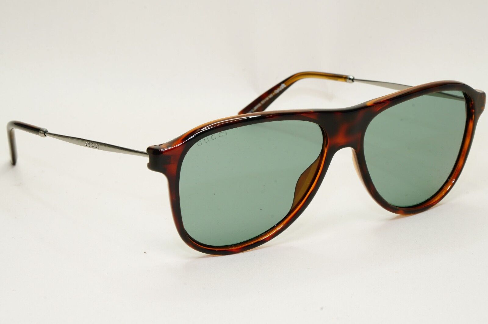 Gucci Sunglasses 2012 Vintage Brown Green Silver GG 1058/S 3MA5L 041124