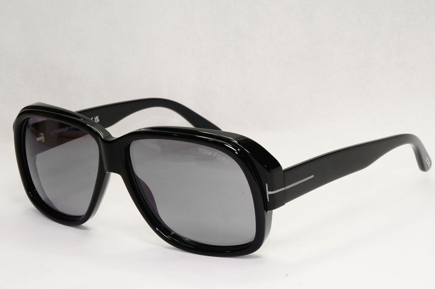 Tom Ford Sunglasses Black Lyle Grey Square Large FT0837 TF 837-N  01C 60mm