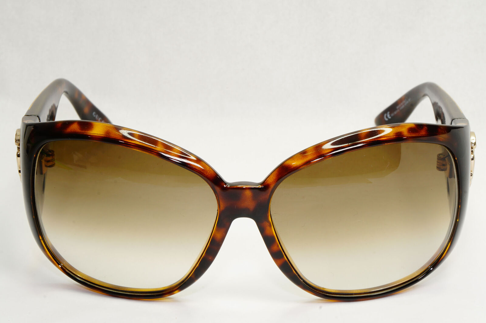 Gucci Sunglasses 2008 Vintage Brown Gold Oversized Large GG 3027/S V08DB 070224