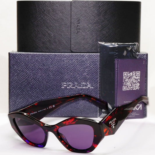 Prada Symbole Sunglasses Black Orange Purple Marble PR07YS SPR 07Y 06V6O2