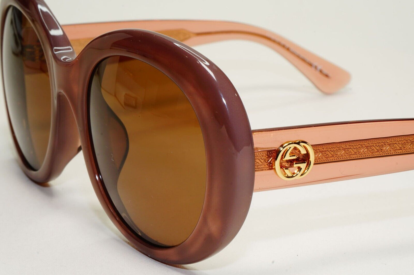 Gucci Sunglasses 2020 Brown Mauve Transparent GG 3829/F/S R4FK8 54mm 171024