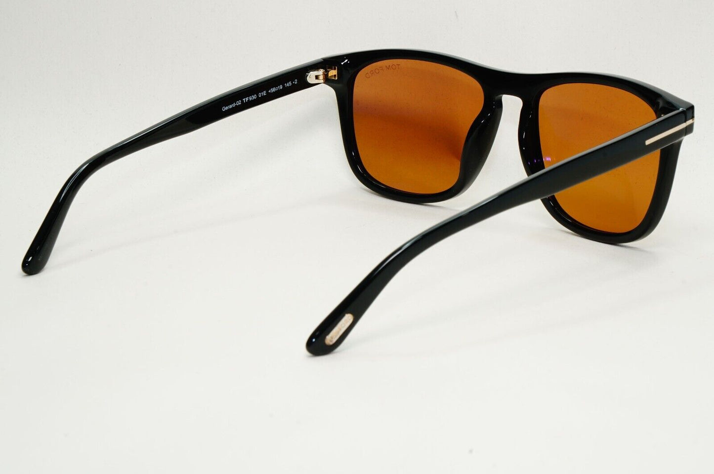 Tom Ford Sunglasses Gerard-02 Black Brown Square FT0930 TF 930 01E 56mm