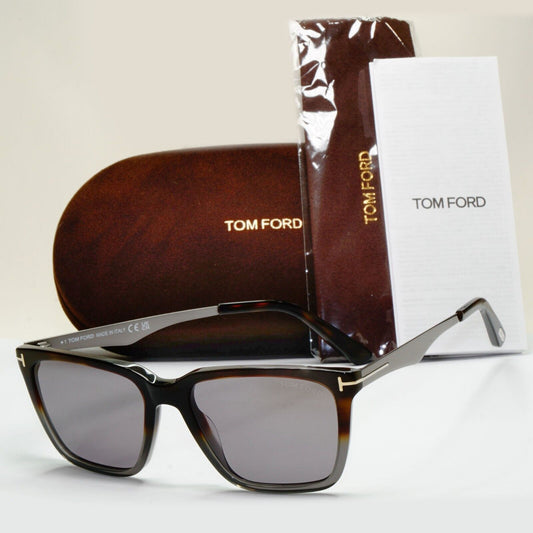 Tom Ford Sunglasses Garrett Brown Tortoise Grey Gunmetal FT0862 TF 862 56C 54mm