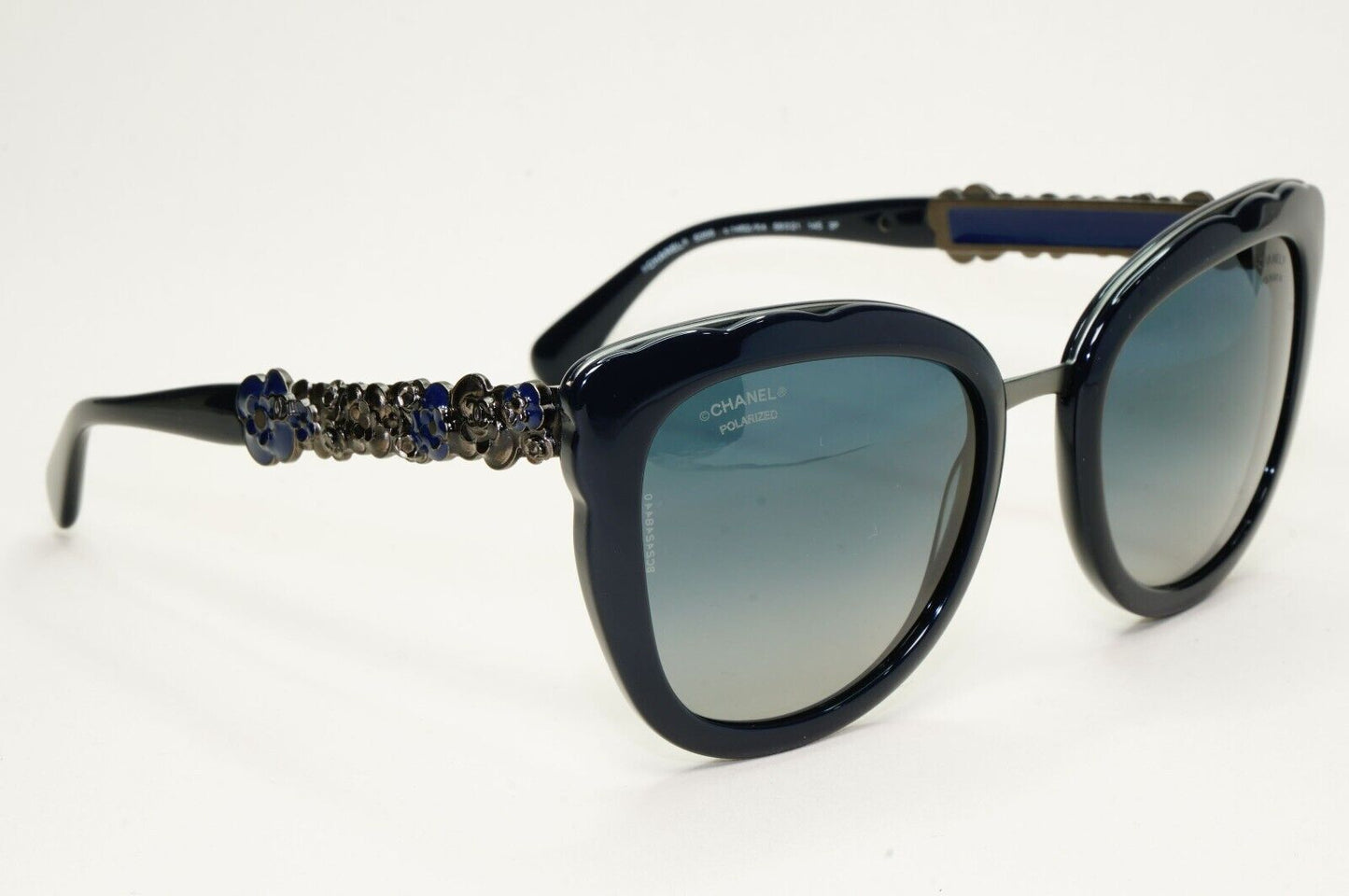 Chanel Sunglasses Polarised Dark Blue Gunmetal Gradient 5356 c.1462/K4 030824