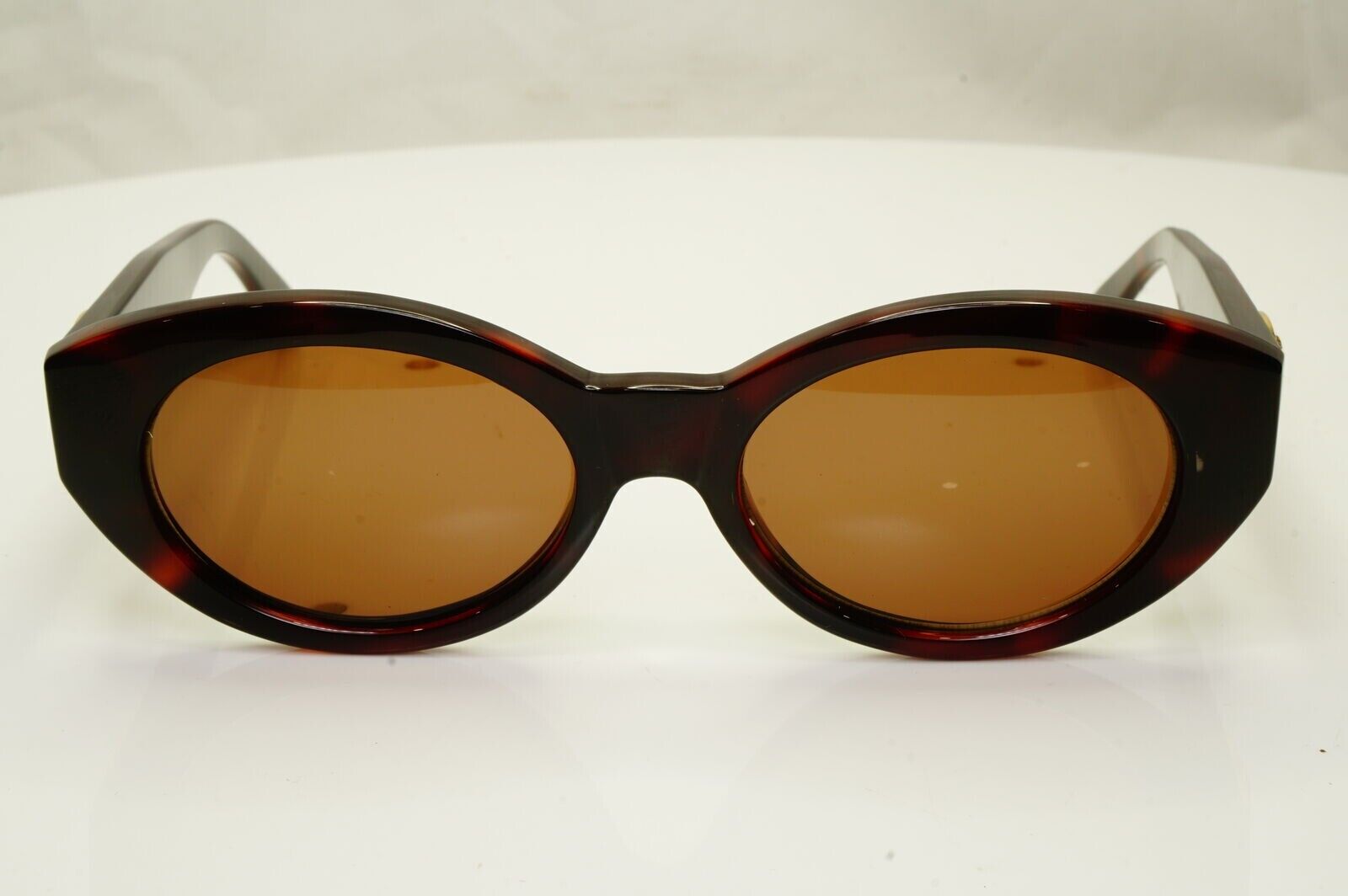 Gianni Versace Sunglasses 1996 Vintage Brown Gold Medusa MOD 480/H COL 900