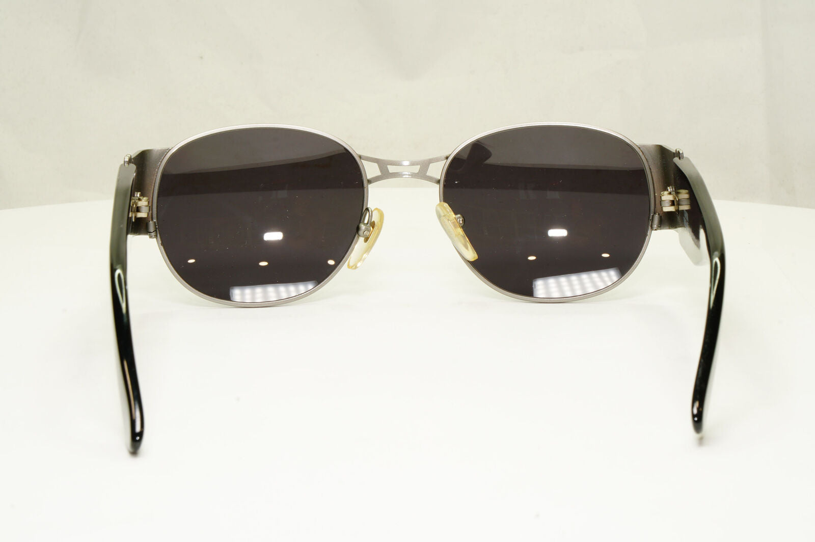 Gianni Versace 1996 Vintage Mens Silver Medusa Metal Sunglasses MOD S67 COL 77M