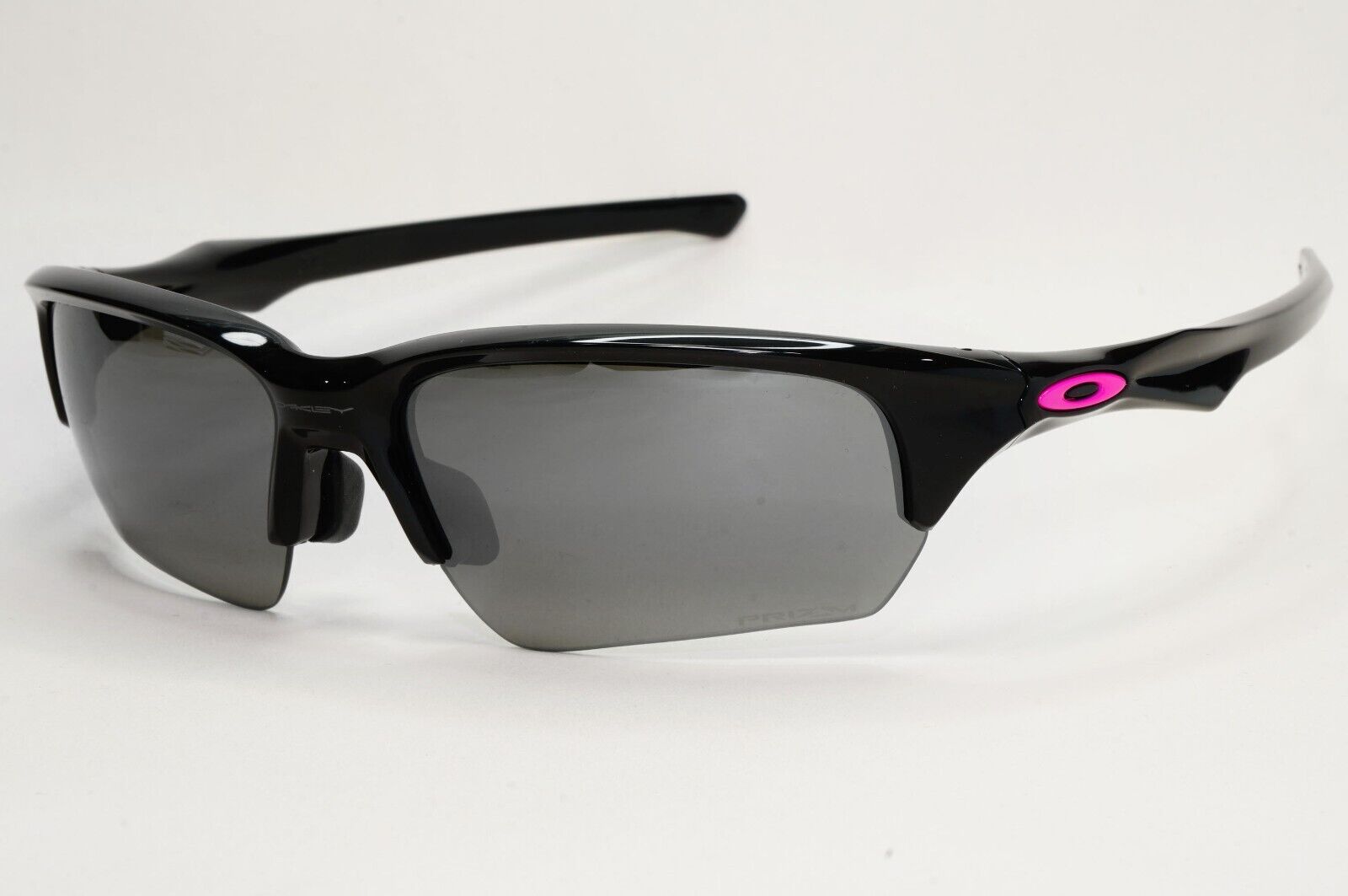 Oakley Sunglasses OO 9372 Black Polished Prizm Black Iridium Flak Beta (A) 09 65