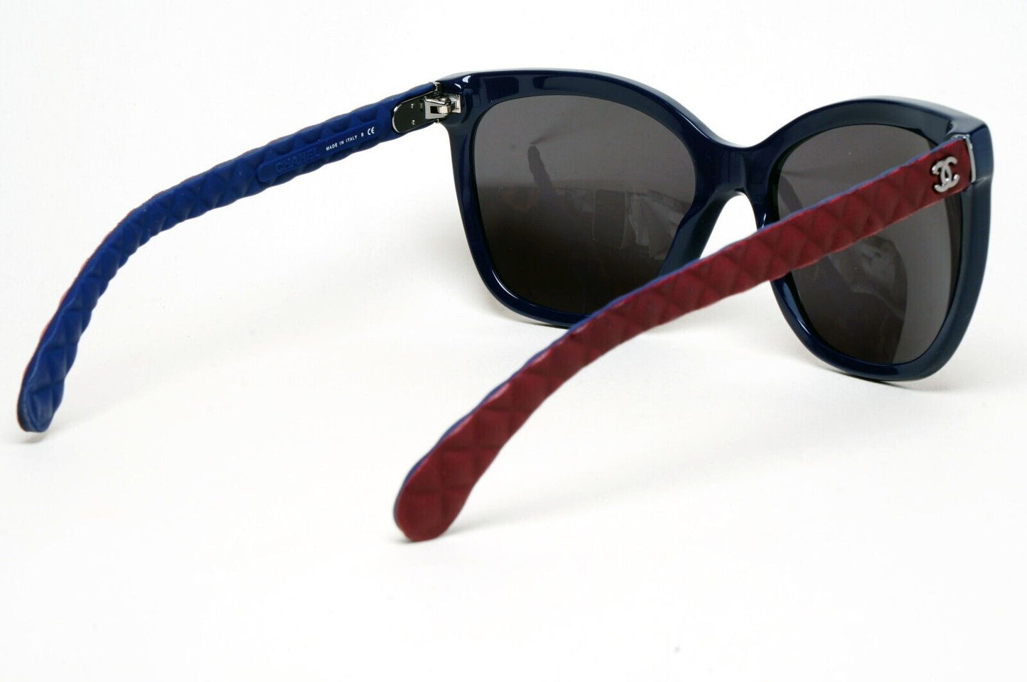 Chanel Sunglasses Black Dark Blue Burgundy Bordo Quilted 5288-Q c.1021/S2 261124